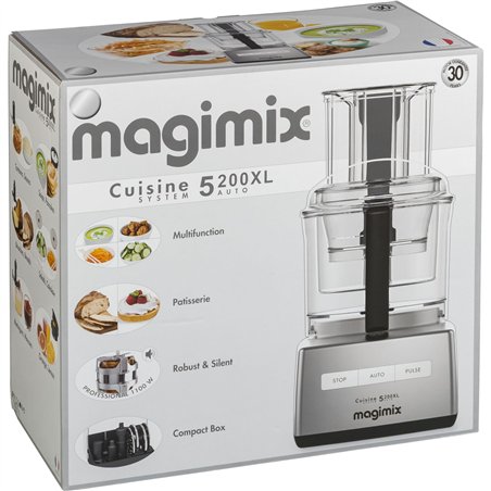 Magimix Compact C.S. 5200 XL crom. opaco