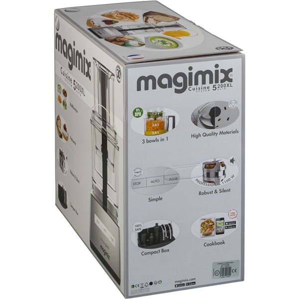 Magimix Compact C.S. 5200 XL crom. opaco