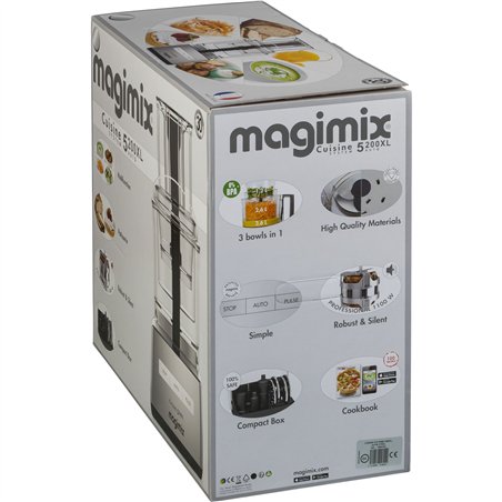 Magimix Compact C.S. 5200 XL crom. opaco