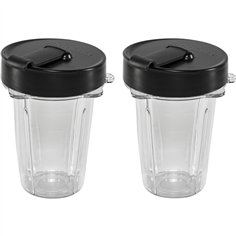 Magimix Saft Becher 400ml Doppelpack