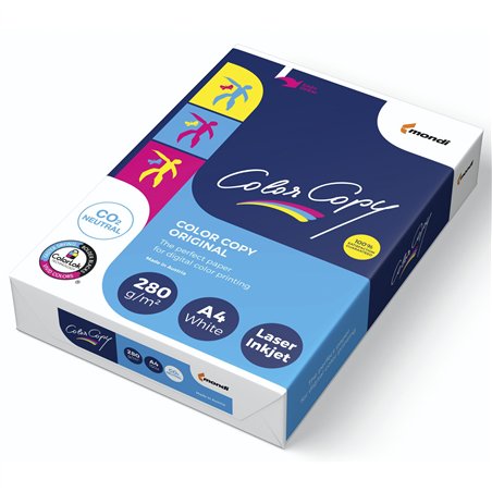 Color Copy Millbrand A 4, 280 g 150 fogli bianco, satinato