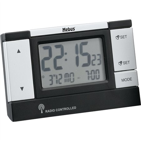 Mebus 51059 Sveglia radiocontrollata digital
