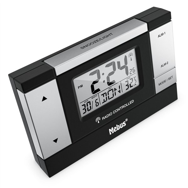 Mebus 51059 Sveglia radiocontrollata digital