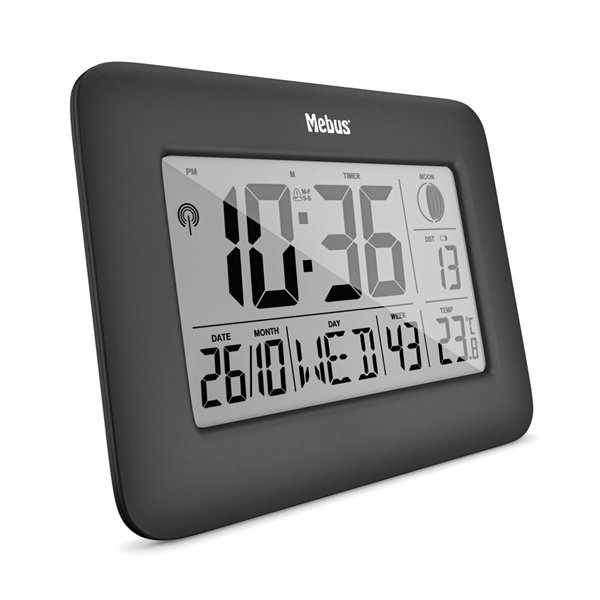 Mebus 46732 orologio a muro radiocontrollato digitale
