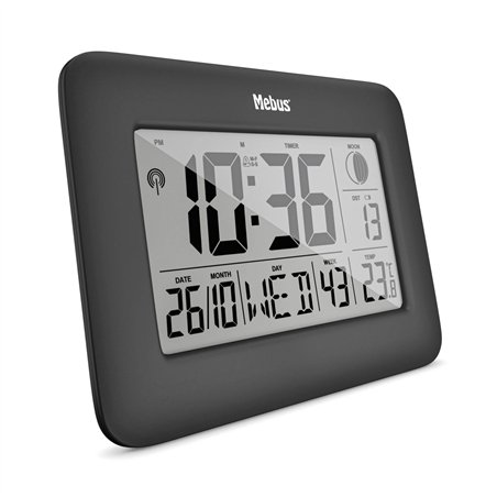 Mebus 46732 orologio a muro radiocontrollato digitale