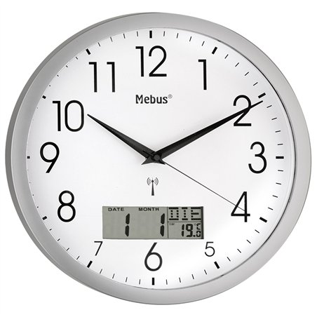 Mebus 19422 Orologio a muro radiocontrollata
