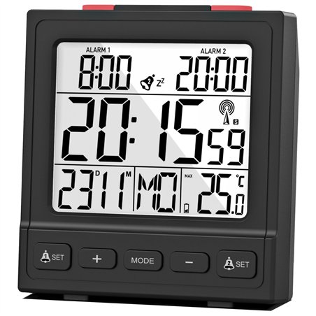 Mebus 25581 Sveglia radiocontrollata