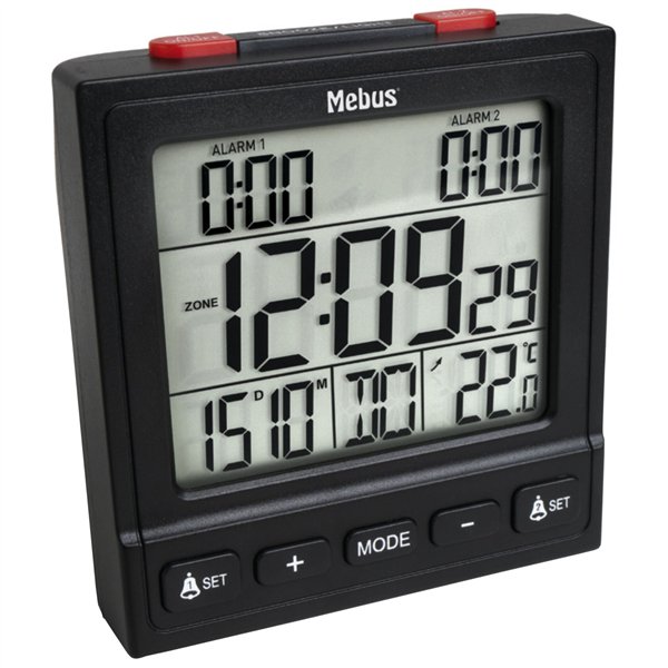 Mebus 25581 Sveglia radiocontrollata