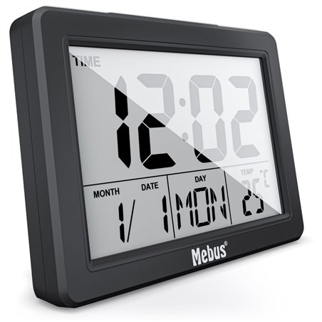 Mebus 25739 sveglia al quarzo, digitale