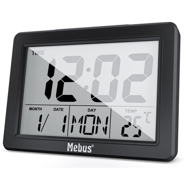 Mebus 25739 sveglia al quarzo, digitale