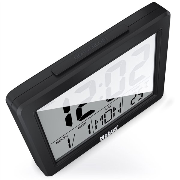 Mebus 25739 sveglia al quarzo, digitale