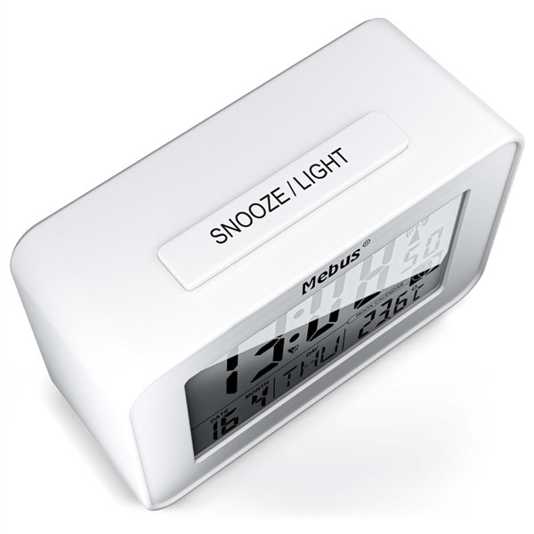 Mebus 51461 sveglia radiocontroll., digitale