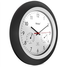 Mebus 19449  orologio da parete radiocontr. con termom. e igrom. 2