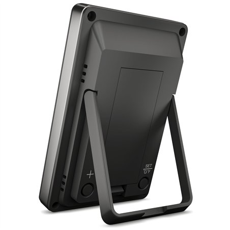 Mebus 40929 termometro-igrometro nero