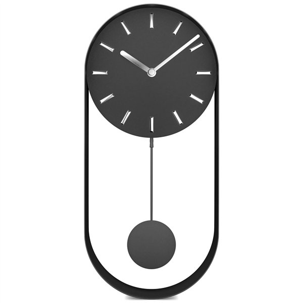 Mebus 12931                 nero orologio a pendolo al quarzo