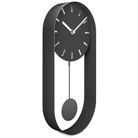 Mebus 12931                 nero orologio a pendolo al quarzo