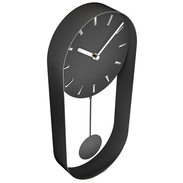 Mebus 12931                 nero orologio a pendolo al quarzo