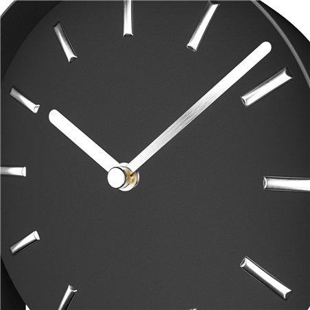 Mebus 12931                 nero orologio a pendolo al quarzo