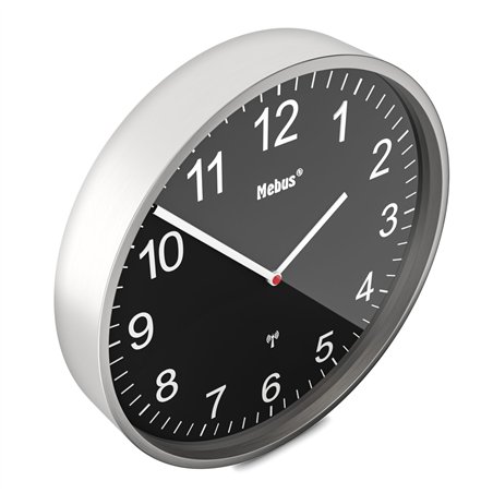 Mebus 19578 orologio da parete radiocontr.
