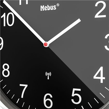 Mebus 19578 orologio da parete radiocontr.