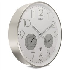 Mebus 12989 orologio da parete radiocontr. con termo-igrometro 2