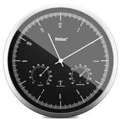 Mebus 19777 orologio da parete radiocontr. con termo-igrometro