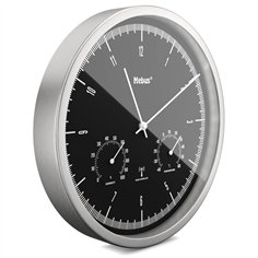 Mebus 19777 orologio da parete radiocontr. con termo-igrometro 2