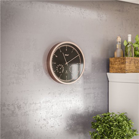 Mebus 19778 orologio da parete radiocontr. con termo-igrometro