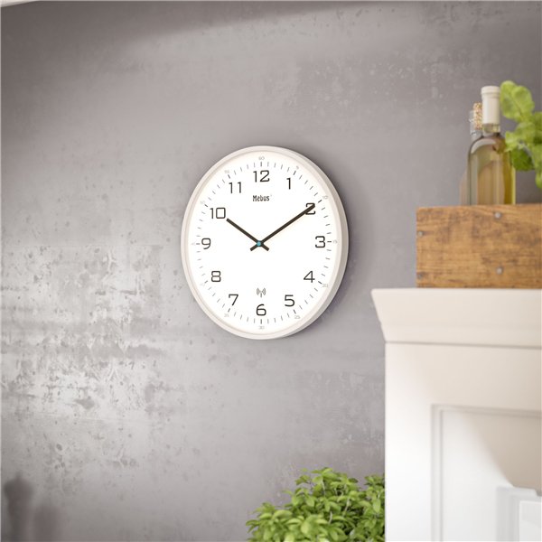 Mebus 13081 Orologio da parete radiocontr.