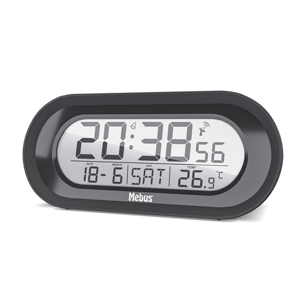 Mebus 25809 Sveglia radiocontrollata digit.