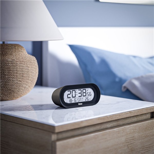 Mebus 25809 Sveglia radiocontrollata digit.