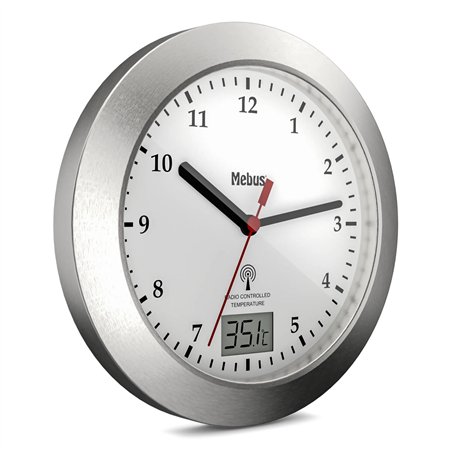 Mebus 41124 orologio da bagno radiocontroll.