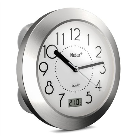 Mebus 41964 orologio da bagno al quarzo