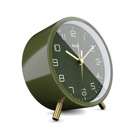 Mebus 56972 verde oliva/oro Sveglia al quarzo