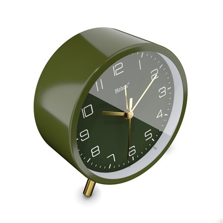 Mebus 56972 verde oliva/oro Sveglia al quarzo