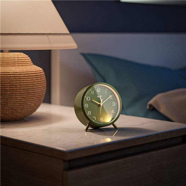 Mebus 56972 verde oliva/oro Sveglia al quarzo