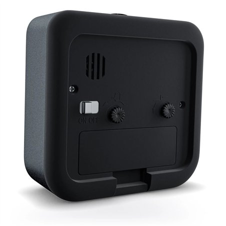 Mebus 56987 grigio scuro Sveglia al quarzo