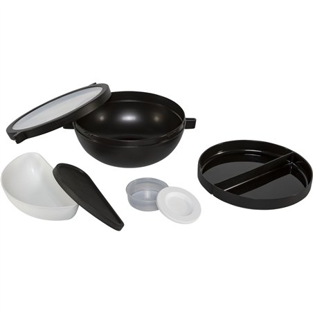 Mepal Bento-Lunchbowl Vita nordic black 1,5L