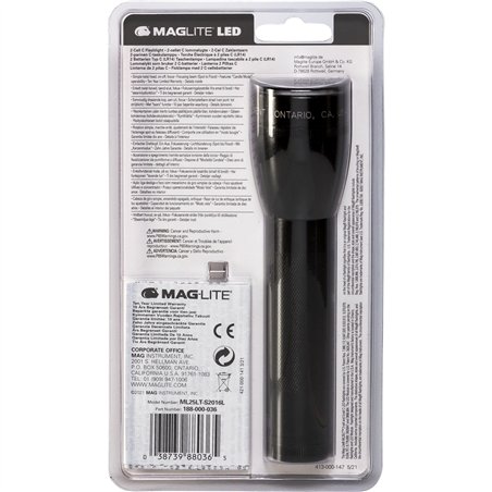 Maglite ML25LT 2 C-Cell Torcia elettrica