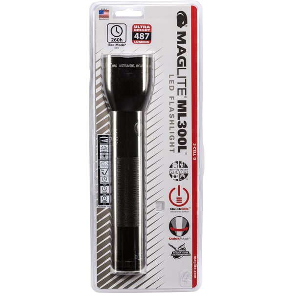 Maglite ML300L 2 D-Cell Torcia elettrica