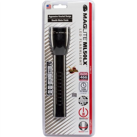 Maglite ML50LX 2C nero torcia elettrica