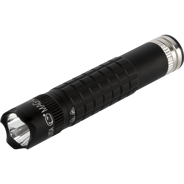 Maglite Mag-Tac ricaricabile plain bezel nero