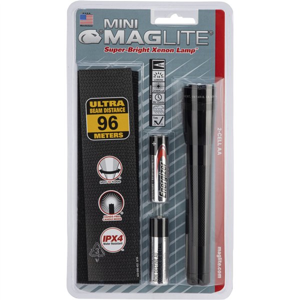 Maglite Mini AA torcia elettrica nero