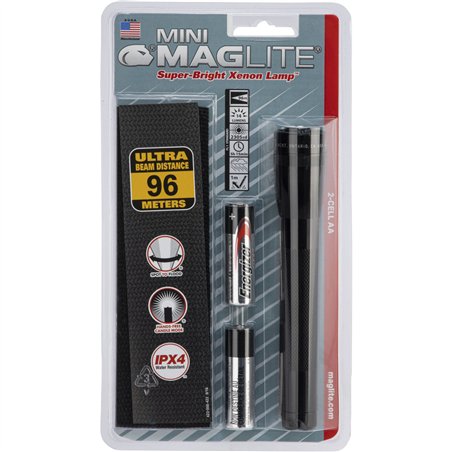Maglite Mini AA torcia elettrica nero