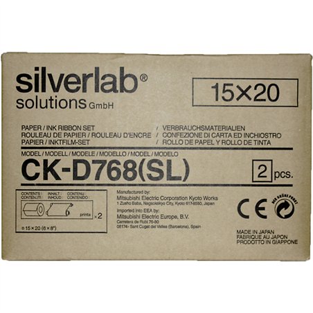 Mitsubishi CK-D 768 SL 15x20 cm 2x 200 stampe