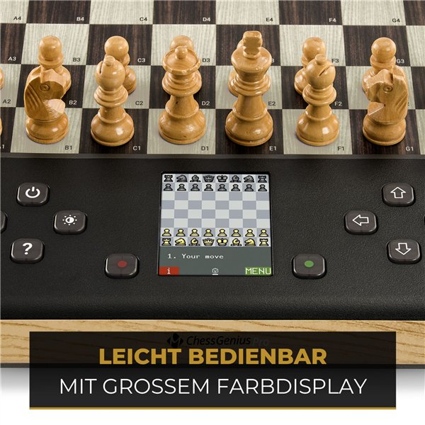Millennium Chess Genius Pro 2024 effetto legno