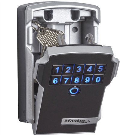 Master Lock portachiavi di sic. Bluetooth nero grigio 5441EURD