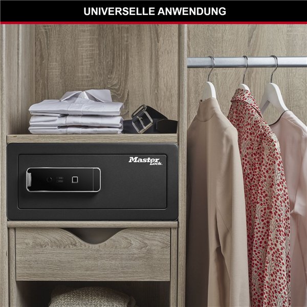 Master Lock cassaforte di sicur. biometrica grande LX110BEURHRO