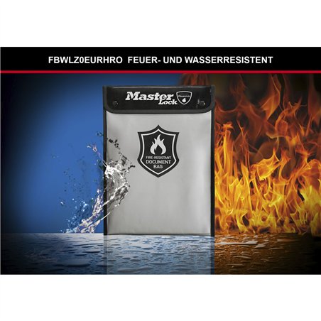 Master Lock busta portadocumenti ignifuga       2,8l