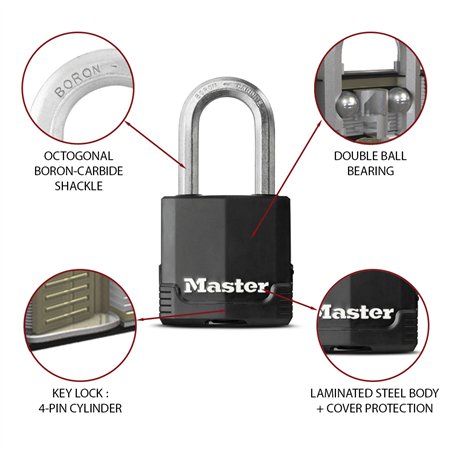 Master Lock lucchetto antiruggine  M115EURDLF